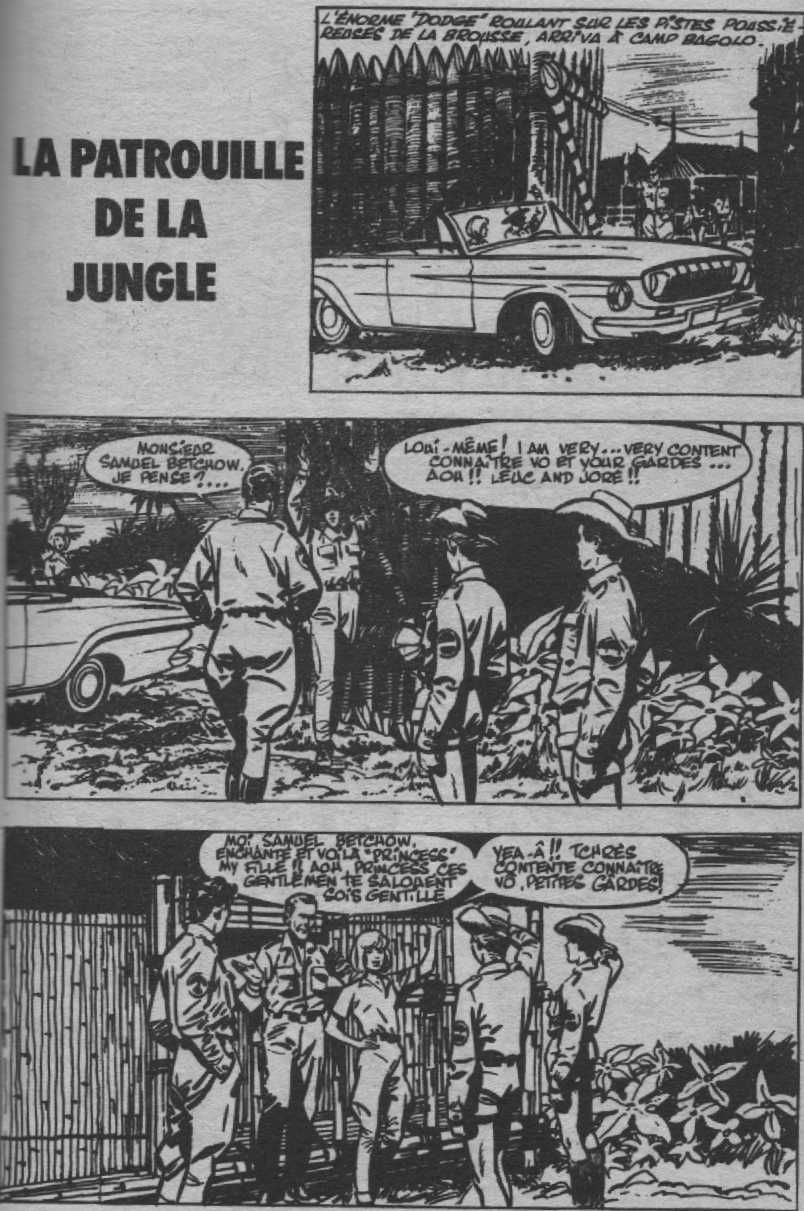 Scan de l'épisode La Patrouille de la Jungle